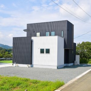 家づくり例キューブ型住宅