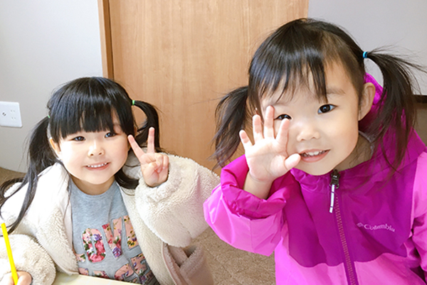 お兄ちゃんへいつも遊んでくれてありがとう